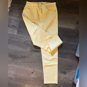 LOFT Yellow Women's Skinny Jeans